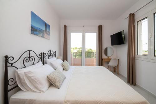 Postel nebo postele na pokoji v ubytování Casa Serena