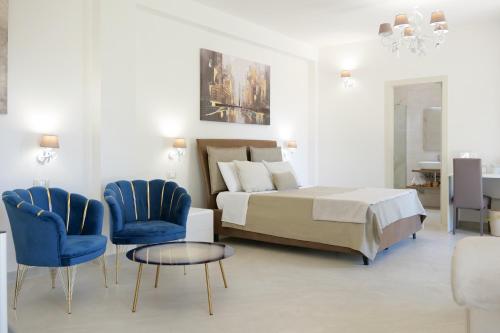 Postel nebo postele na pokoji v ubytování Masseria Pozzelle