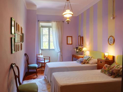 Ένα ή περισσότερα κρεβάτια σε δωμάτιο στο Agriturismo Il Ponticello