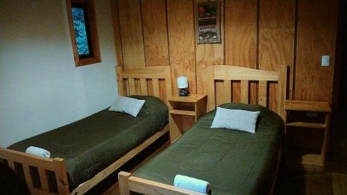 Postel nebo postele na pokoji v ubytování Antucalhue Mountain Resort