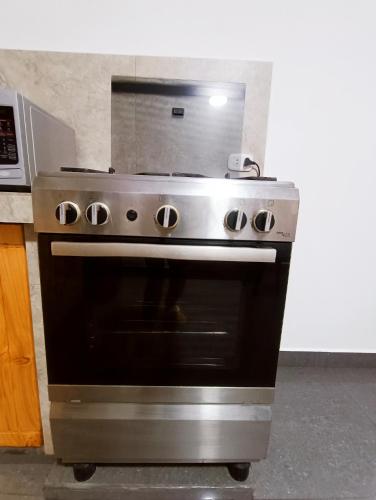 Cuisine ou kitchenette dans l'établissement Quédate con Miranda