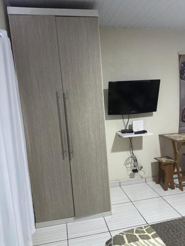 TV a/nebo společenská místnost v ubytování Chalanga