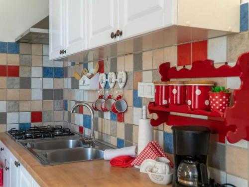 Η κουζίνα ή μικρή κουζίνα στο Apartment Suzi - Duplex One bedroom Apartment