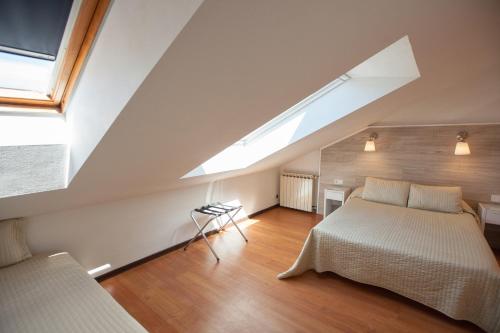 Кровать или кровати в номере Hotel Don Pepe
