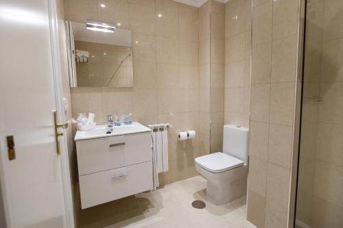 Ванная комната в Hotel Don Pepe