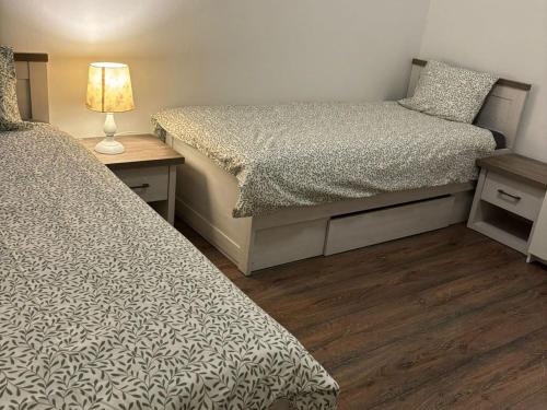 Ένα ή περισσότερα κρεβάτια σε δωμάτιο στο Holiday Home Krni