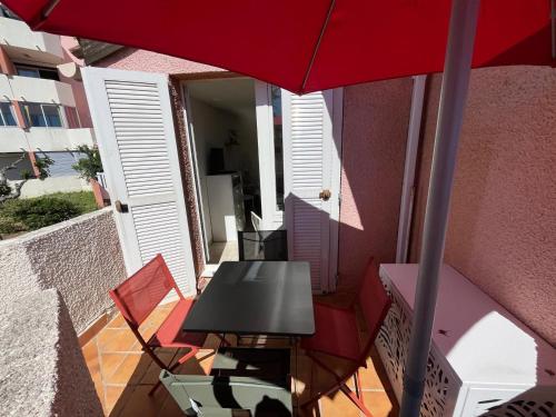 Appartement climatisé pour 2 pers avec parking proche plage - FR-1-338-618