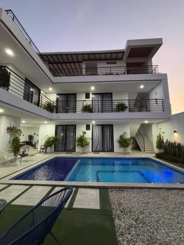 Swimmingpoolen hos eller tæt på Cabaña Milagro Bonito