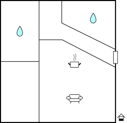 two diagrams showing the intersection of two intersecting lines at Cozy Apartment In Norheimsund With Wifi in Norheimsund