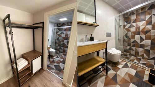 Koupelna v ubytování Sahil Butik Otel