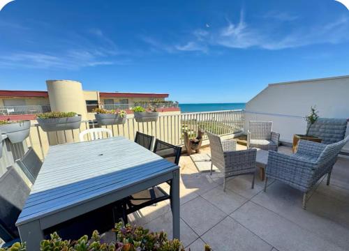 Appartement 1ère ligne Vue mer, accès direct plage