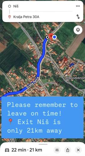 a screenshot of a road with a map at Green Village Life in Katun