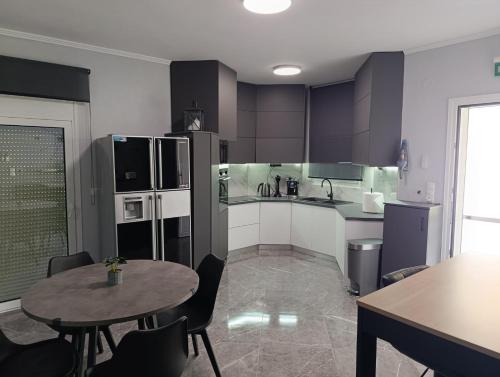 Kuchyň nebo kuchyňský kout v ubytování Sountou home