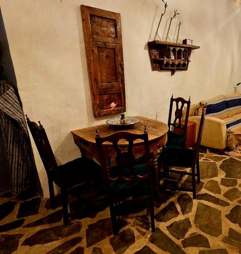 Ruang duduk di Casa de Dona Concha Apartments Ugijar