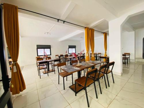 Restaurace v ubytování Canaan Hôtel Antsirabe