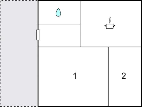 a schematic diagram of the reaction of two different gases at Beautiful Apartment In Mozirje in Mozirje