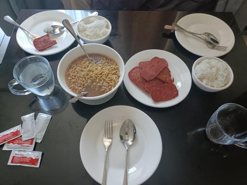 Jídlo v apartmánu nebo okolí