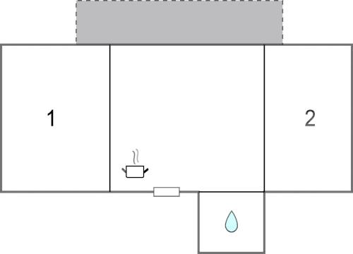a diagram of a diagram of a plant with four different outputs at Ferienwohnung Im Walserhaus in Altenmarkt im Pongau
