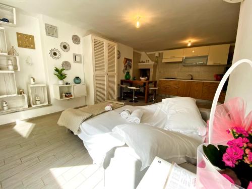 Kuchyň nebo kuchyňský kout v ubytování La prima casa