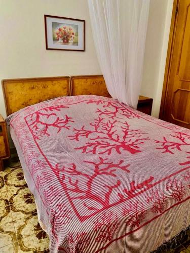 Ένα ή περισσότερα κρεβάτια σε δωμάτιο στο Villa with beautiful sea view