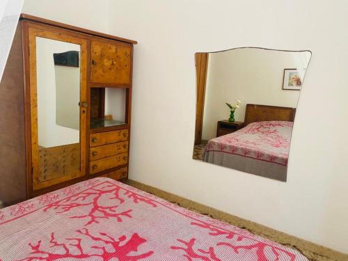 Ένα ή περισσότερα κρεβάτια σε δωμάτιο στο Villa with beautiful sea view