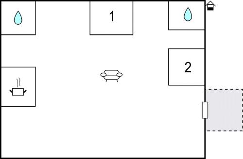 a diagram of the reaction of two different liquids at 2 Bedroom Gorgeous Home In Montebuono in Montebuono