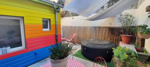"One Hundred"-Clim-Patio-Spa-Parking-BBQ-Lit électrique