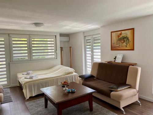 Χώρος καθιστικού στο Relax Apartment Private pool