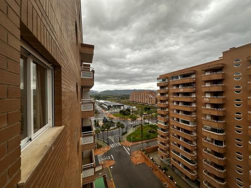 Landskap semula jadi dekat dengan apartmen