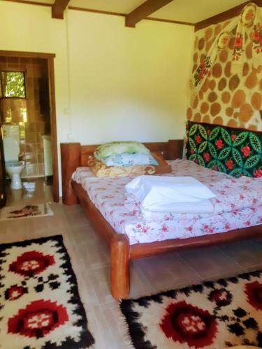 Katil atau katil-katil dalam bilik di Casa Lucean