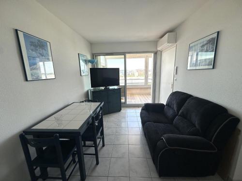 T2 avec loggia, climatisé et parking à Sète pour 5 pers. - FR-1-472-208