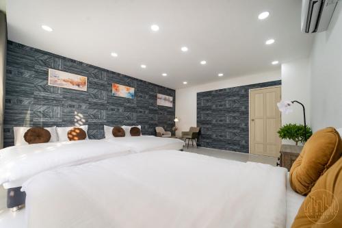 Katil atau katil-katil dalam bilik di KN Holiday Home in Global City
