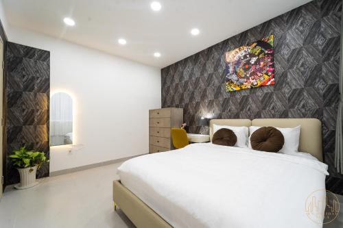 Katil atau katil-katil dalam bilik di KN Holiday Home in Global City
