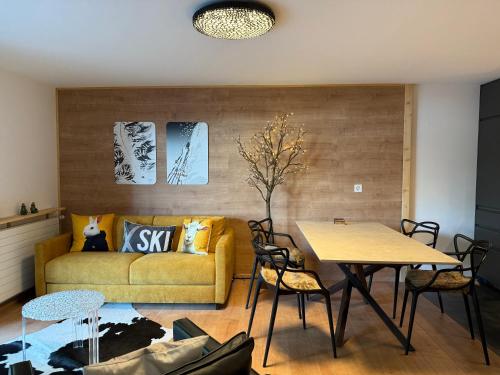 Χώρος καθιστικού στο Nendaz Nest - Appartement moderne & confortable au cœur de Nendaz - 4 Vallées
