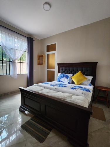 Ένα ή περισσότερα κρεβάτια σε δωμάτιο στο Pembeni River House