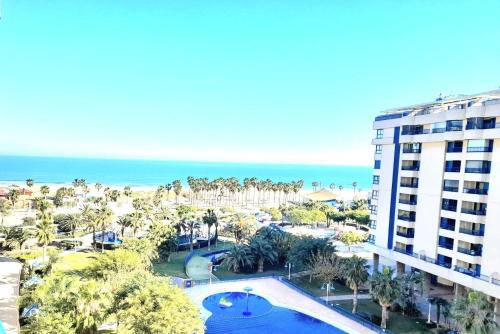 BEACH VALENCIA LUXURY D15-9 Apartment with terrace and sea views with two rooms