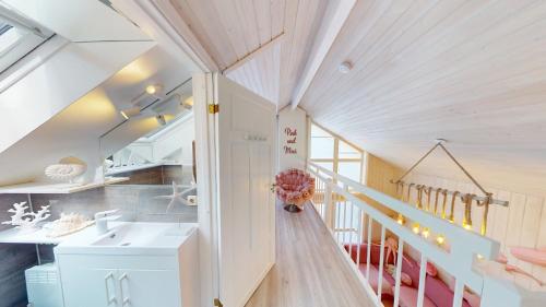 Gambar di galeri bagi Pink und Meer - Meerblick, Sauna, Kamin & Whirlpool di Baabe