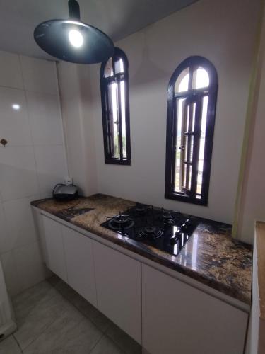 Kuchyň nebo kuchyňský kout v ubytování Sobrado da Almirante