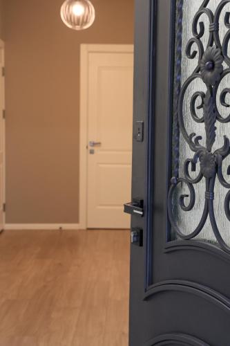 an open door in a room with a white door at Rent House Dilijan in Dilijan
