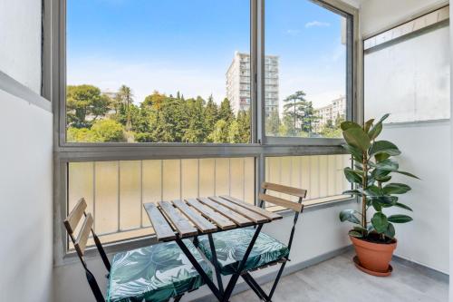 Studio moderne avec Balcon - Plage et tramway a proximité