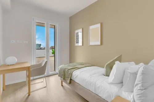 Airy Apartments with Balcony & Garage by NDP rent photo 41