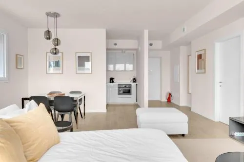 Airy Apartments with Balcony & Garage by NDP rent photo 24