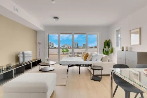 Airy Apartments with Balcony & Garage by NDP rent photo 3