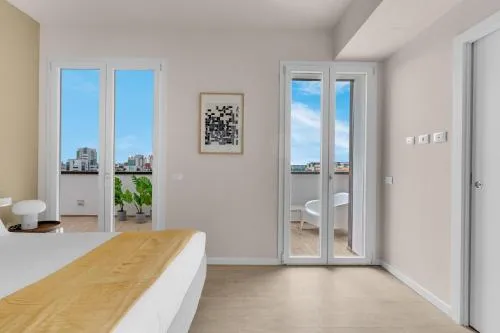 Airy Apartments with Balcony & Garage by NDP rent photo 32