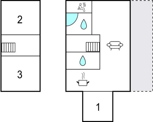 a block diagram of a diagram of a plant at Holiday Home Skovbrynet X in Lindet