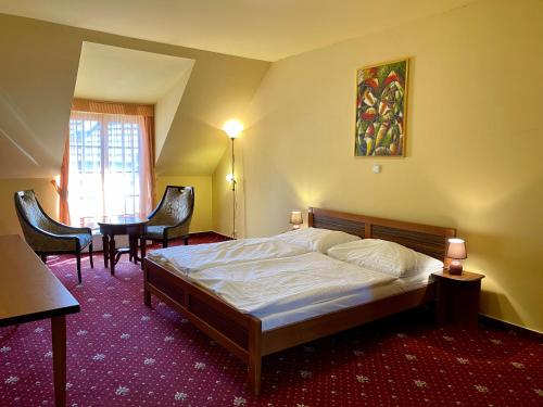Postel nebo postele na pokoji v ubytování Orient Spa