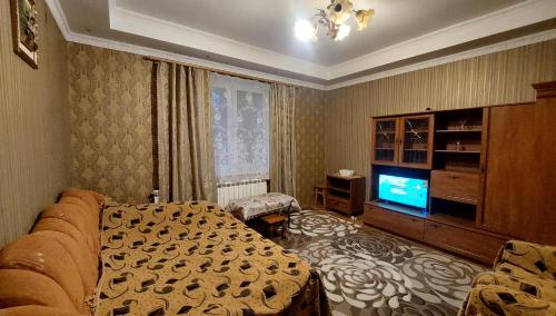 Коттеджный городок Вита -литовская, Голосеевский район, Динамо, Конча-Заспаにあるテレビまたはエンターテインメントセンター