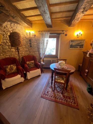 Posezení v ubytování Residenza della Duchessa