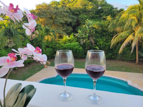 Drinks på Casa Rojas Villa