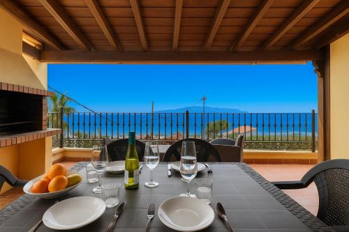 Casa Tijoco - Terraza con vistas a la Gomera - Air